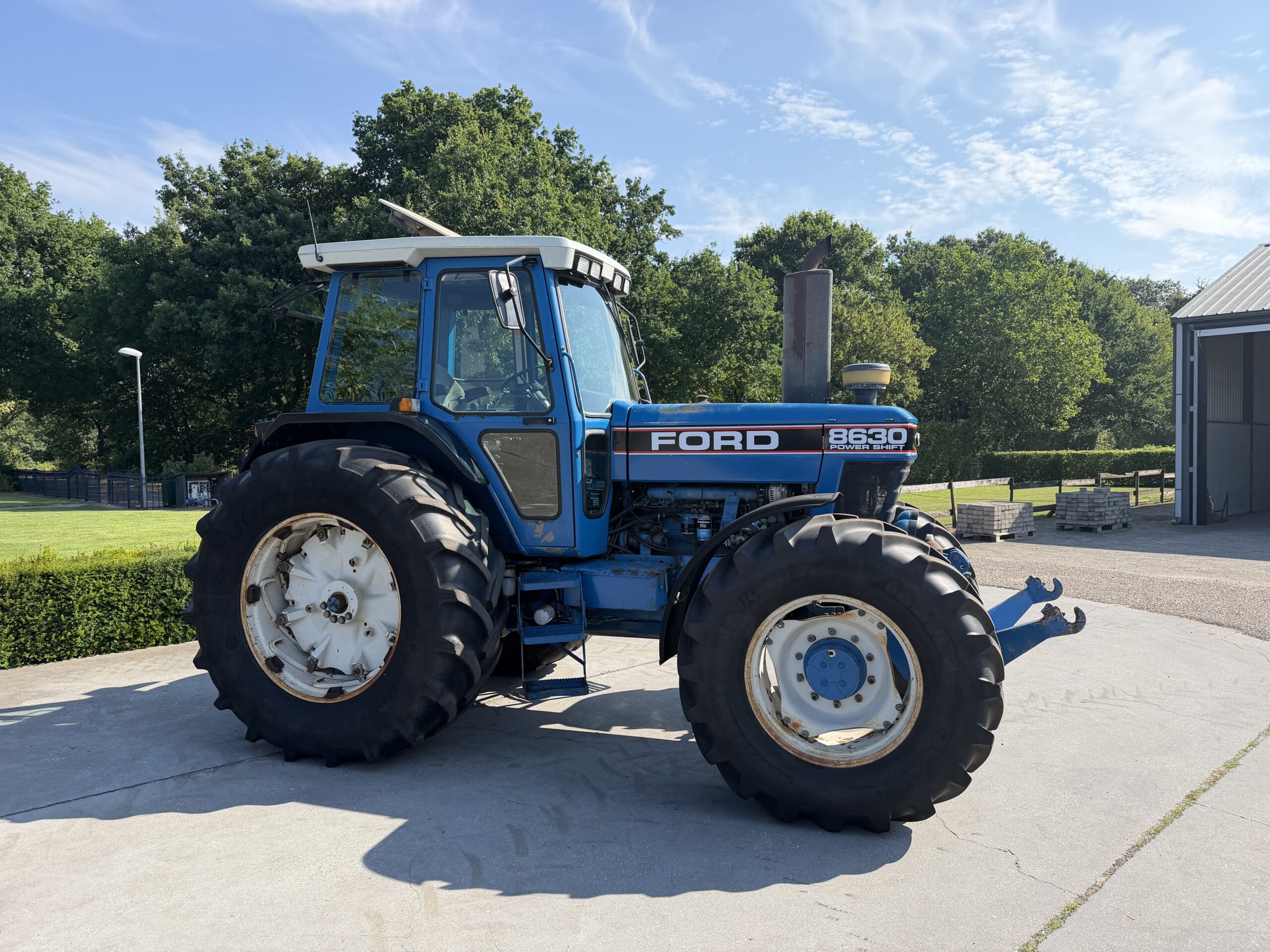 Originele Ford 8630 Powershift!